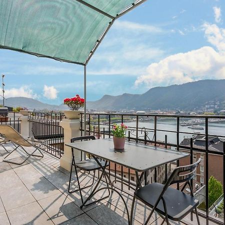 Attico Vista Lago Como Exterior photo